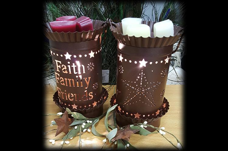 metal tart warmers