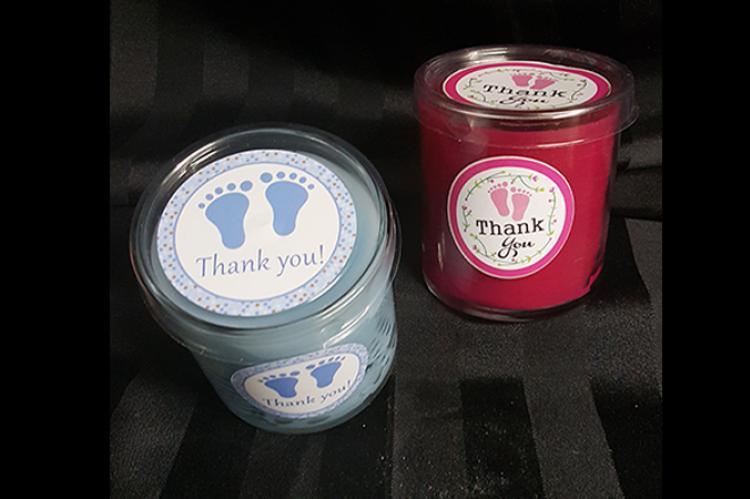 Thank you candles
