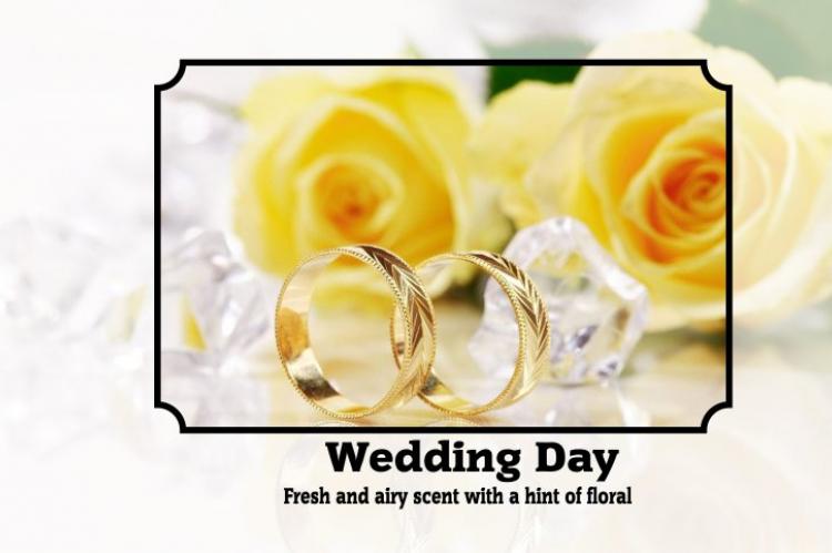 wedding day scent