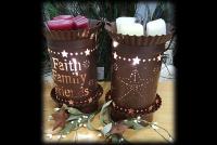 metal tart warmers